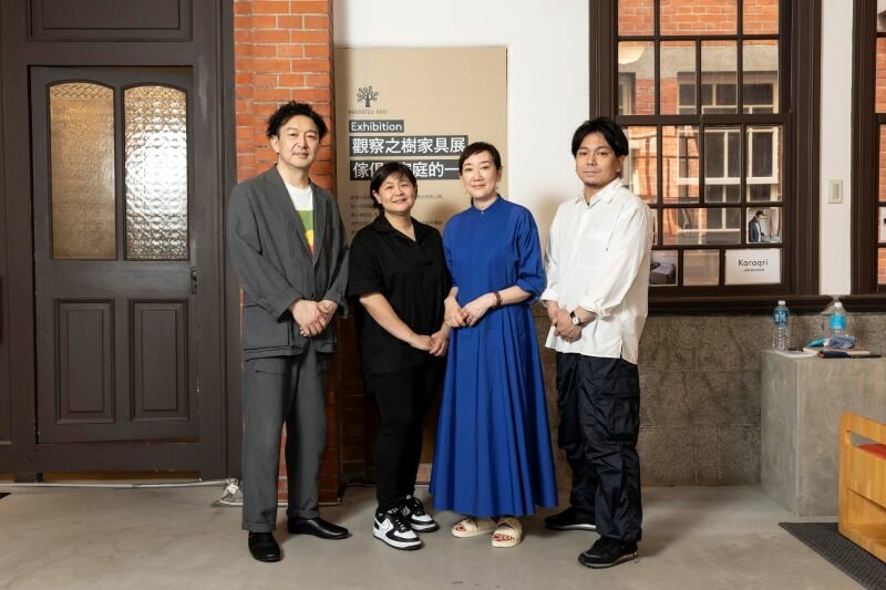 觀察之樹創辦人黑坂昌彥與庄司佳代＆藤森工坊設計師石井翔與代表藤森陽子。(圖片來源/觀察の樹)