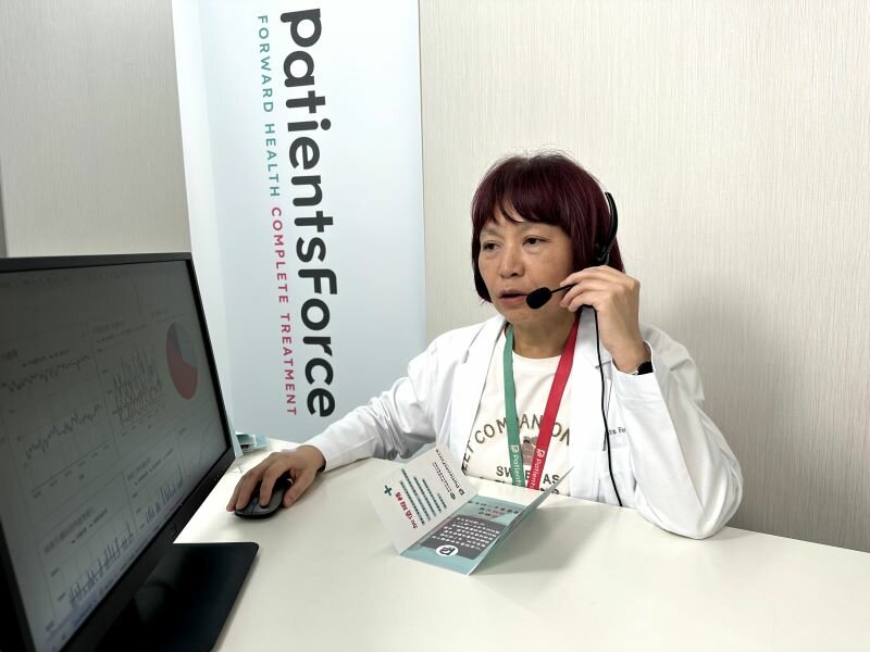 采鋐健康推出醫務語音AI客服。(圖片來源/采鋐健康)