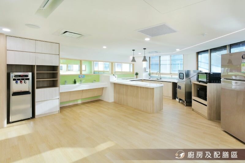 德瑞南華日照中心的配膳區。（圖片來源/瑞之盟）