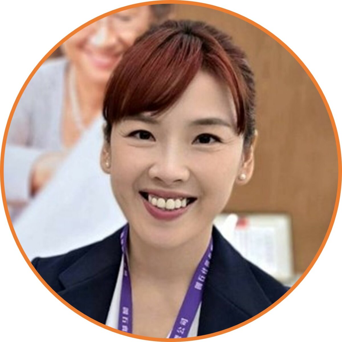 圓石社區長照的業務執行長王心怡