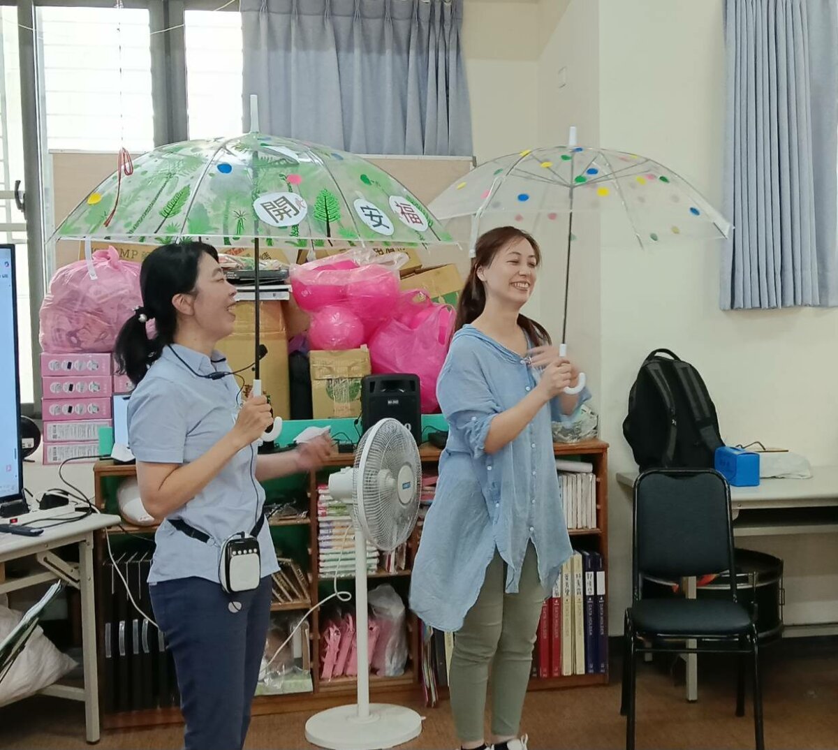 -靈性照顧懷舊課程引導長者回顧生命歷程。（圖片來源／孫智辰）