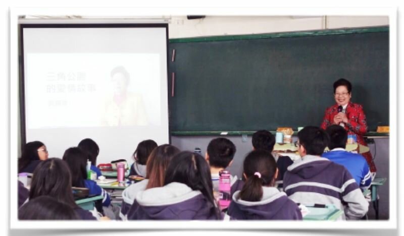 設計「講阮ㄟ故事」讓長輩到學校分享自己的生命歷程。(圖片來源/童庭基金會)