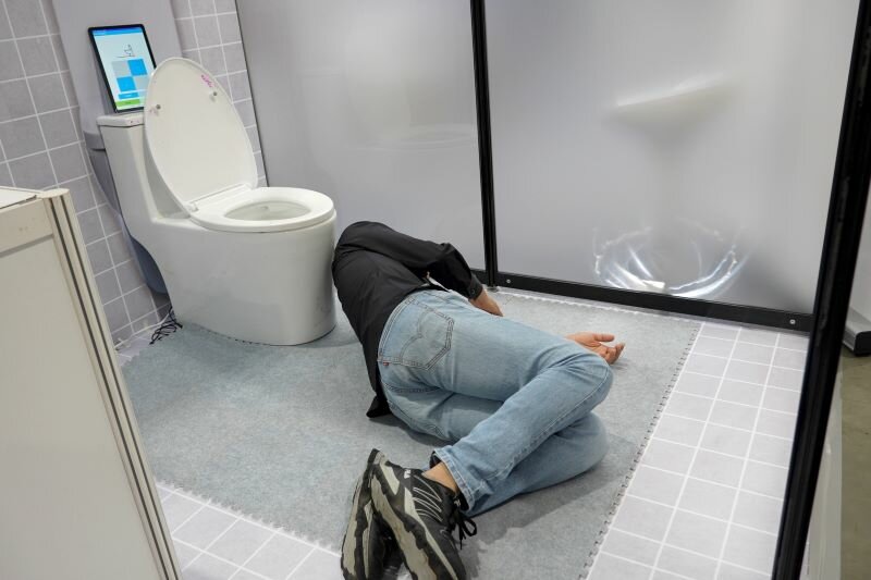 滙嘉健康的偵測系統可讓長者與慢性病患獲得即時關懷。(圖片來源/電腦公會)