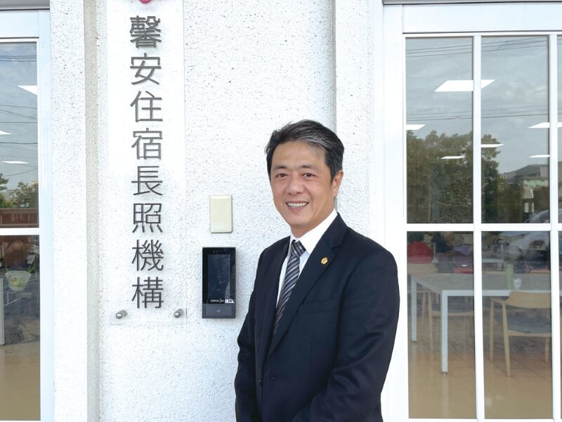 馨安長照社團法人董事長黃永鎮。