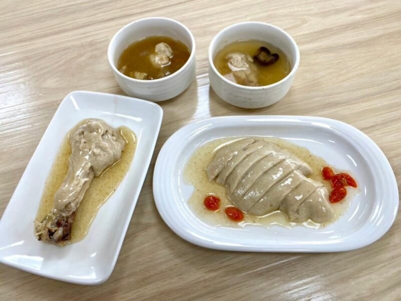 雙連製造的定型餐食媲美分子料理。(圖片來源/雙連安養中心)