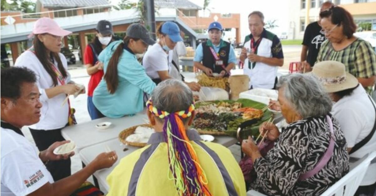 2025年7月，士糧社福成功團屋為長輩量身打造「拉士糧豐年祭」。（圖片來源／士糧社福花東處）