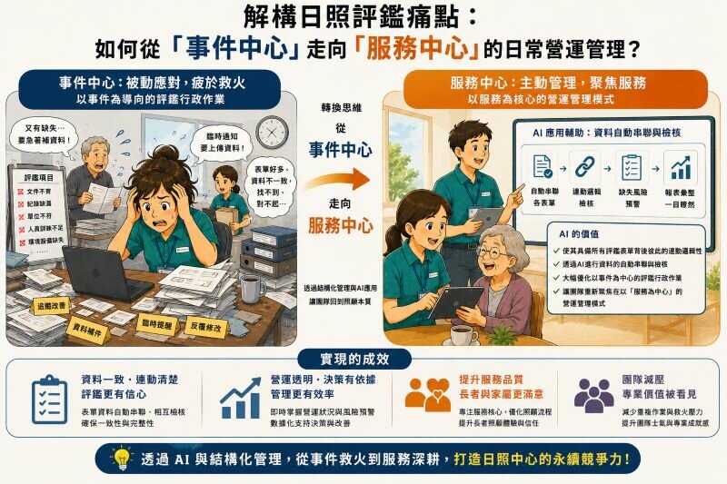 侒可創新照顧管理學院推出 「AI賦能日照管理實戰班」