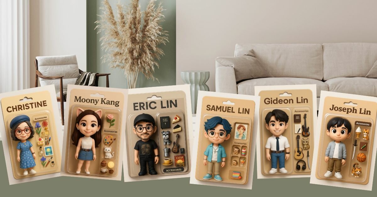 【康思云專欄】藝術輔療的AI提案：專屬我們家的Q版公仔