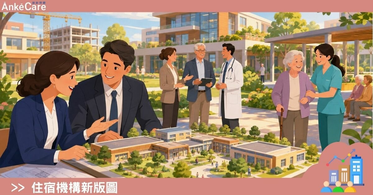 21件長照促參案拚4千床！住宿機構公私協力版圖一覽｜住宿機構新版圖