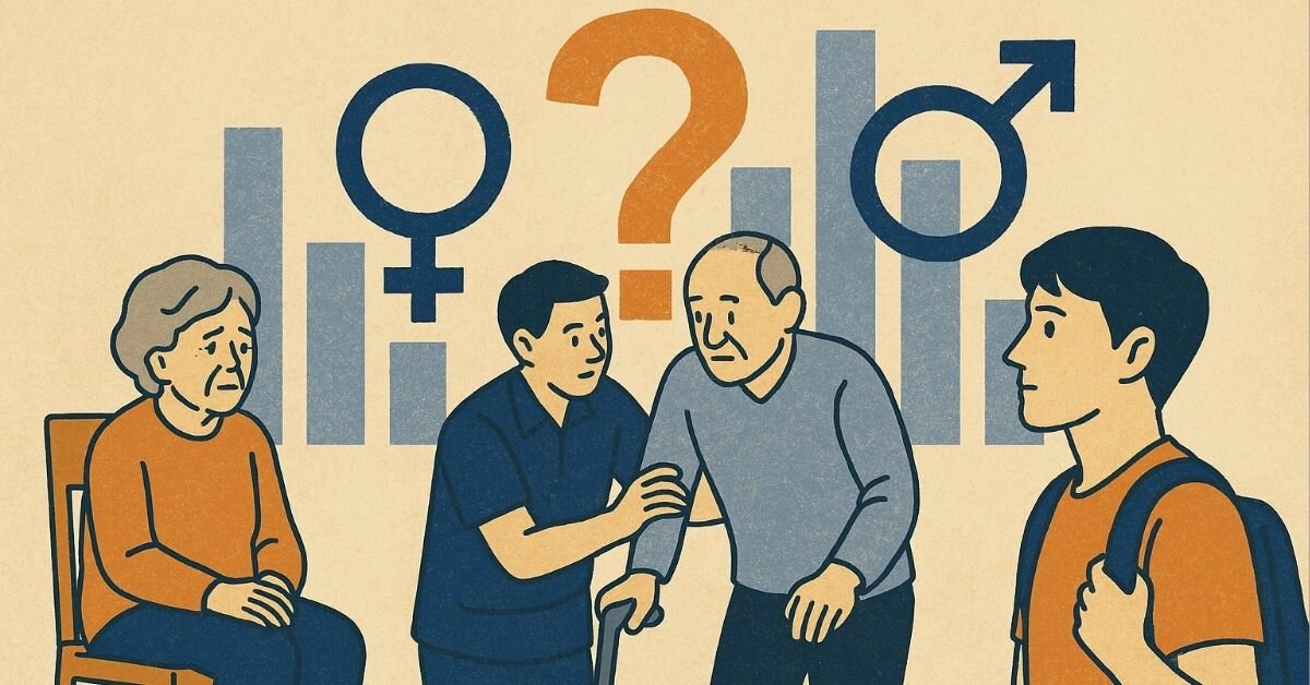 數據透視鏡》高齡女性撐起需求、青壯男性投入供給　居服性別與世代轉變