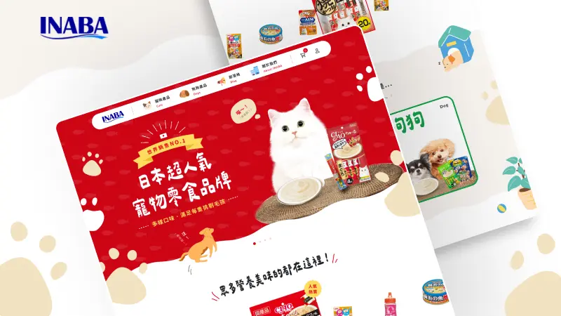提案設計｜日商稻葉 INABA 「CIAO啾嚕」寵物零食