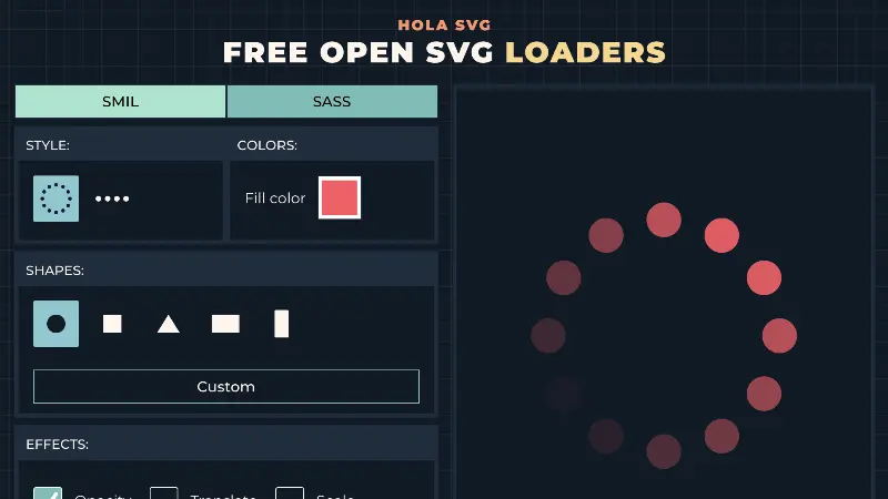 Hola SVG Loaders